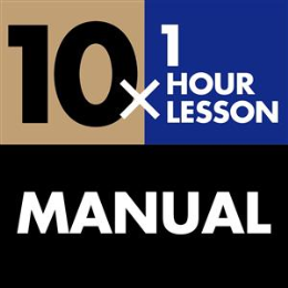 Driving School Manual Lesson - 10 x 1 hour Manual Lesson