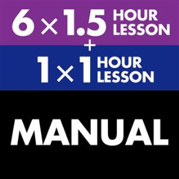 Driving School Manual Lesson - 6 x 1.5 hour Manual Lesson + 1 x 1 hour Manual Lesson