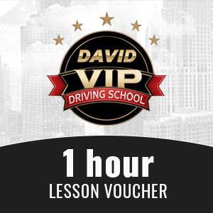 Driving School Lesson Voucher - 1 Hour Lesson Voucher at David VIP Driving School