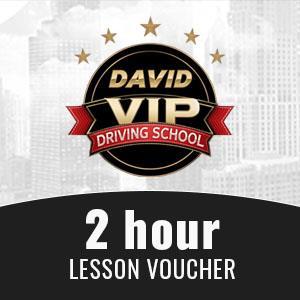 Driving School Lesson Voucher - 2 Hour Lesson Voucher at David VIP Driving School