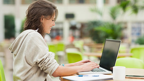 Image of a car on the road with a learner driver