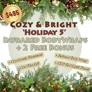 Massage Clinic Gift Vouchers - Holiday 5 Wrap Package + 2 Bonus Services at Vital Living Integrative WellSpa
