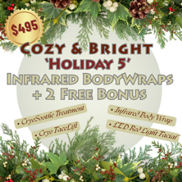 Massage Clinic Gift Vouchers - Holiday 5 Wrap Package + 2 Bonus Services