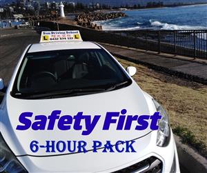 Driving School Packages - 6 Hour Pack at Sun Driving School