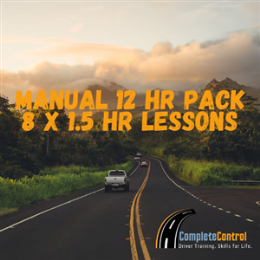 Driving School Manual Lessons - Manual Driving Lessons - 12 Hour Package