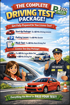 Driving School Complete Package - Complete Package 60mins at HIENZ Driving School