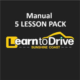 Driving School Manual Driving Lessons - Manual Lesson 5 Pack