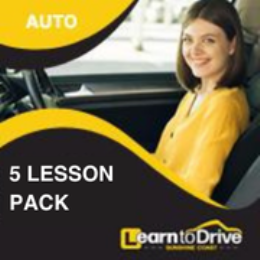 Driving School Auto Driving Lessons - Automatic Lesson 5 Pack