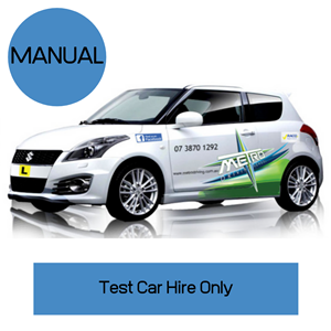 Manual Car Hire for Test Only