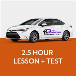 Driving School Vouchers - 2.5 Hour Test Package at JD Driving Instructor
