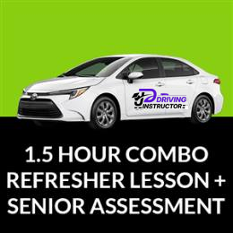 Driving School Vouchers - Senior Assessment + Refresher Lesson