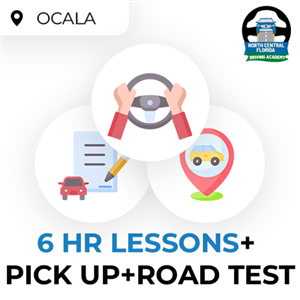 6 Hour Package - With Pick Up + Road Test