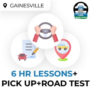 6 Hour Package - With Pick Up + Road Test