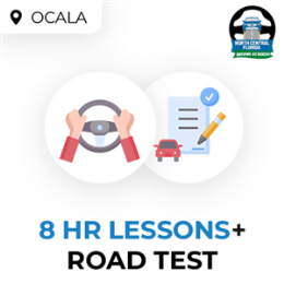 Driving School Packages Ocala - 8 Hour Package + Road Test