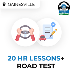 Driving School Packages Gainesville - 20 Hour Package + Road Test at North Central Florida Driving Academy