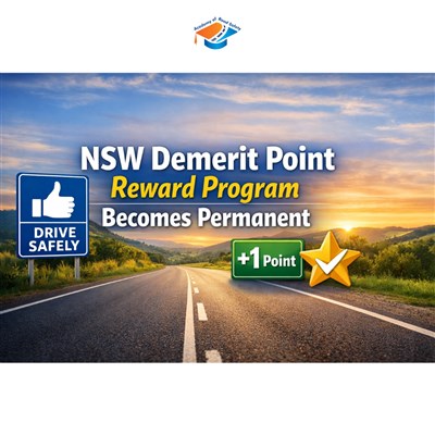 NSW Demerit Point Reward Program Becomes Permanent