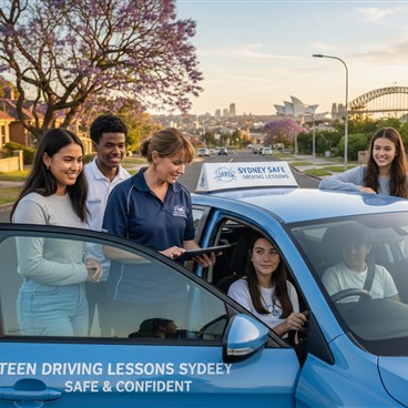 Teen Driving Lessons in Sydney for Safe and Confident Drivers