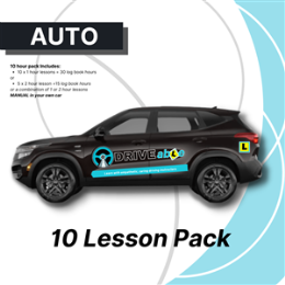 Driving School Automatic Driving Lessons - 10 x Auto Driving Lessons