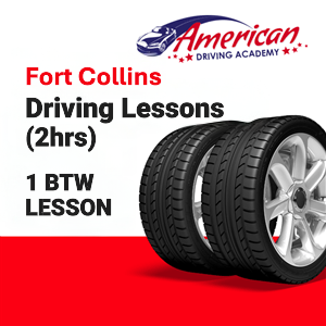 Driving School Lessons - Fort Collins BTW Lesson (2HR) at American Driving Academy
