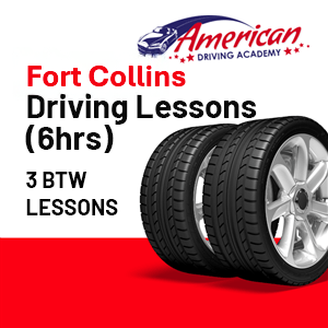 Driving School Lessons - Fort Collins BTW Lessons (6HR) at American Driving Academy