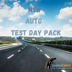 Driving School Auto Lessons + Test - Driving Test Day Package Auto - NSW - New Student at Complete Control Driver Training