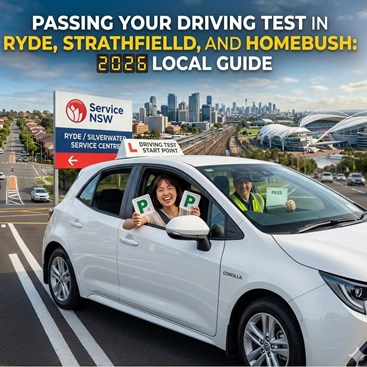 Passing Your Driving Test in Ryde, Strathfield, and Homebush: 2026 Local Guide