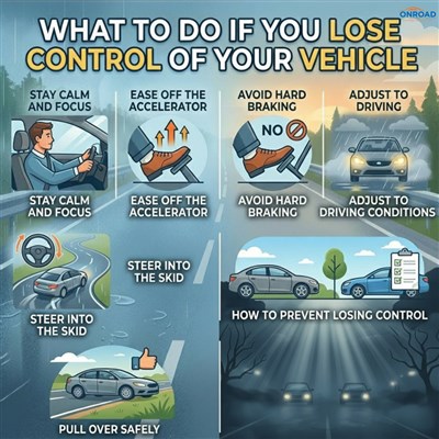 What To Do If You Lose Control of Your Vehicle