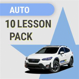 Driving School Auto Lessons - Auto 10 Lesson Package