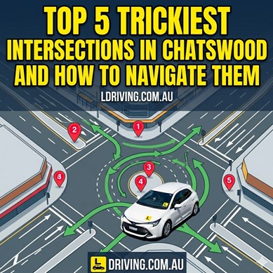 Top 5 Trickiest Intersections in Chatswood and How to Navigate Them
