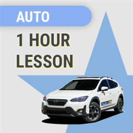 Driving School Auto Lessons - Auto 1 Hour Lesson