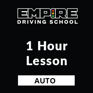 Driving School Auto Lessons - Auto 1 Hour Lesson at Empire Driving School