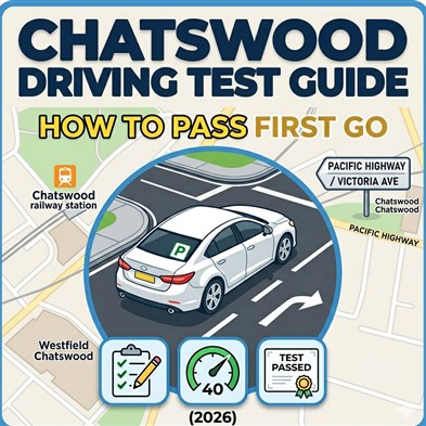 Chatswood Driving Test Guide: How to Pass First Go (2026)