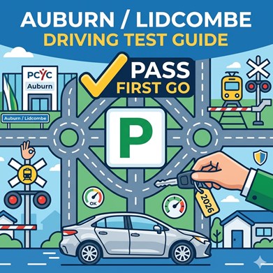Auburn / Lidcombe Driving Test Guide: How to Pass First Go (2026)
