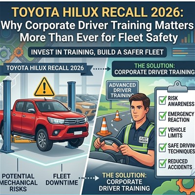 Toyota HiLux Recall 2026: Why Corporate Driver Training Matters More Than Ever for Fleet Safety