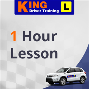 Driving School Vouchers - 1 Hour Lesson at King Driver Training
