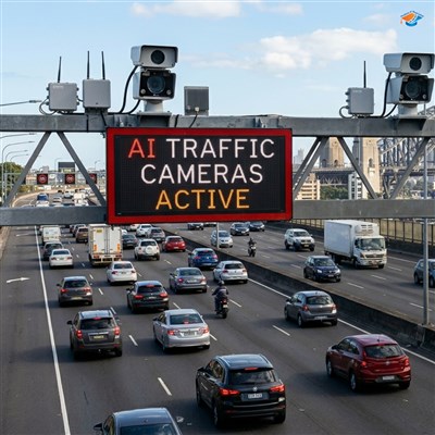 AI Traffic Cameras Causing Surge in Road Fines Across Australia