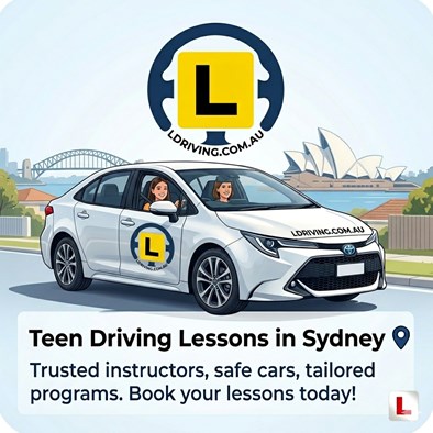 Teen Driving Lessons in Sydney