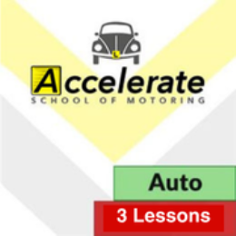 Driving School Auto Lessons - 3 x 1 Hour Auto Lessons