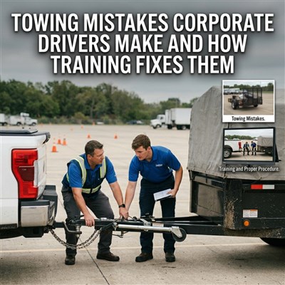 Towing Mistakes Corporate Drivers Make And How Training Fixes Them