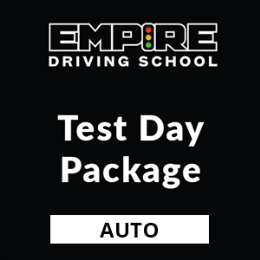 Driving School Test Day Packages - Auto Test Day Package