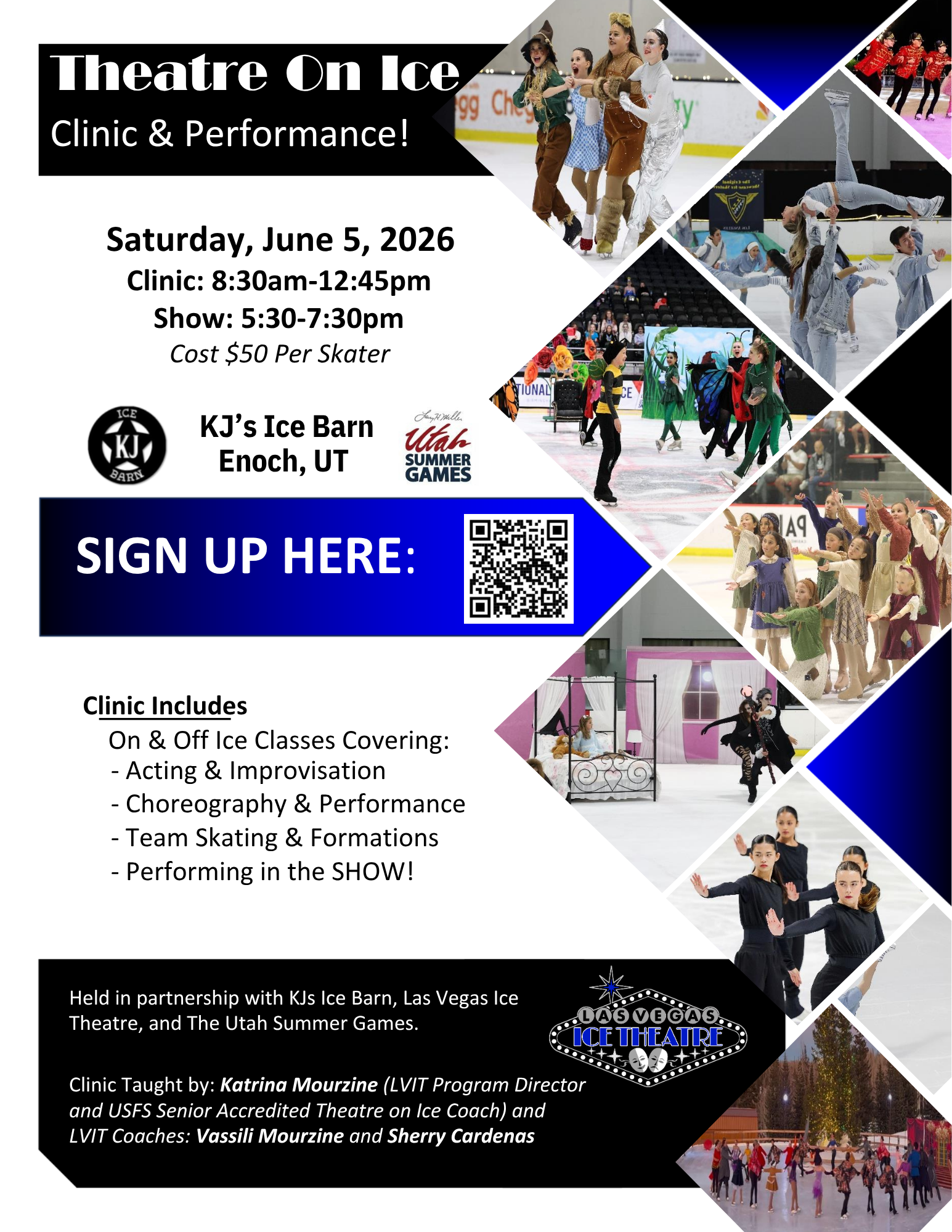 Theatre On Ice Clinic and Performance