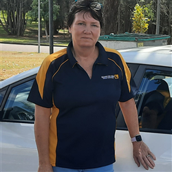 Driving School Instructor Karen Foster
