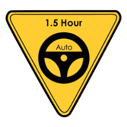 Driving School Automatic Lessons - Auto - 1.5 Hour Standard