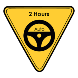 Driving School Automatic Lessons - Auto - 2 Hours Intensive