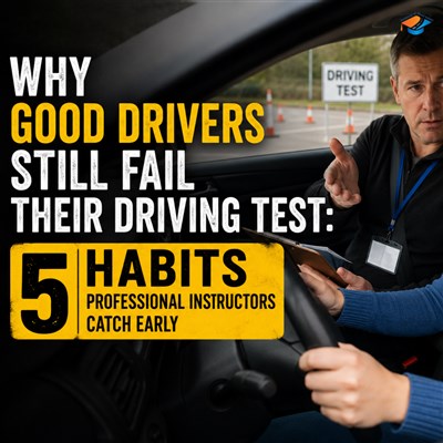 Why Good Drivers Still Fail Their Driving Test: 5 Habits Professional Instructors Catch Early