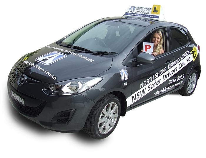 North Shore Driving School instructor with a learner driver in Sydney
