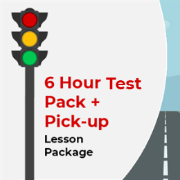 Driving School Lesson Packages + Pick-up - 6 Hour Lesson package + Pick-up + Test at KG International Driving School