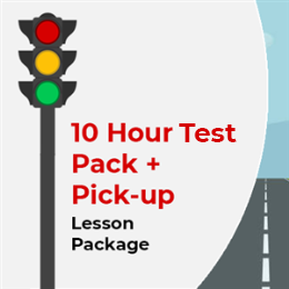 Driving School Lesson Packages + Pick-up - 10 Hour Lesson package + Pick-up + Test at KG International Driving School