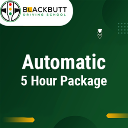 Driving School Auto Lessons - Auto 5 Hour Lesson Pack