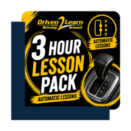 Driving School Packages - 3 Lesson Pack (Auto)